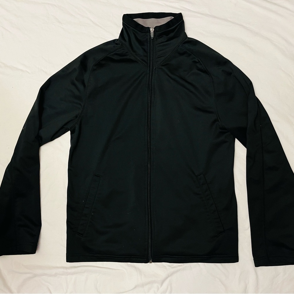 Gap full zip activity top size small/ front pockets/ black